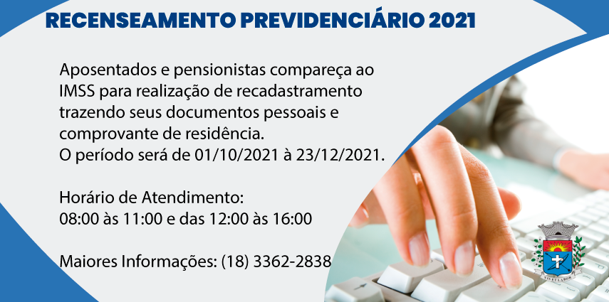 Recenseamento Previdenciário 2021